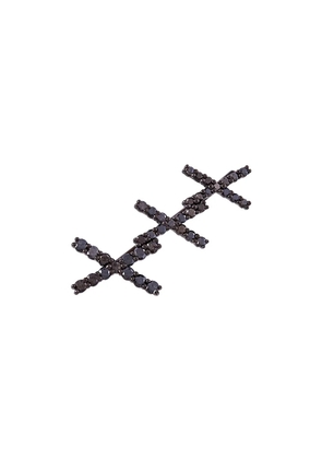 ALINKA 18kt gold KATIA diamond left cuff earring - Black