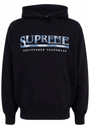 Supreme Denim Logo hoodie - Black