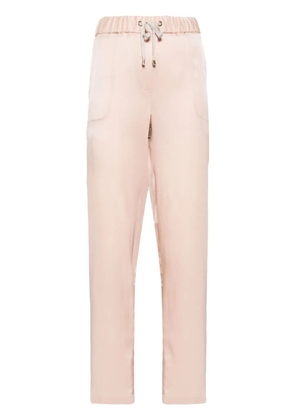 Lorena Antoniazzi straight-leg track pants - Pink