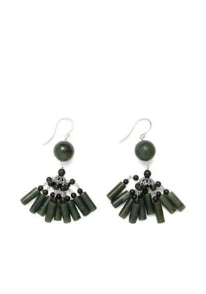 Sophie Buhai beaded drop earrings - Green