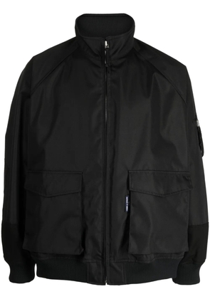 Comme des Garçons Homme funnel-neck zip-up jacket - Black