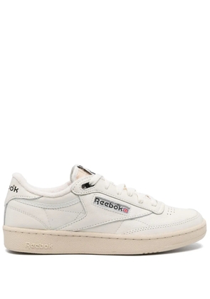 Reebok Club C lace-up leather sneakers - White