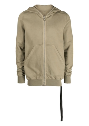 Rick Owens DRKSHDW zip-up cotton hoodie - Green