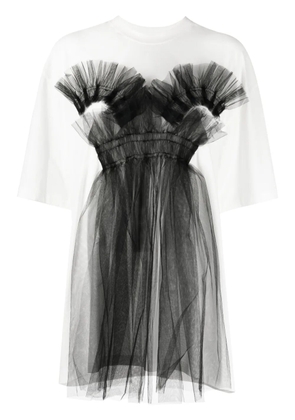 JNBY appliqué-detail cotton T-shirt - White