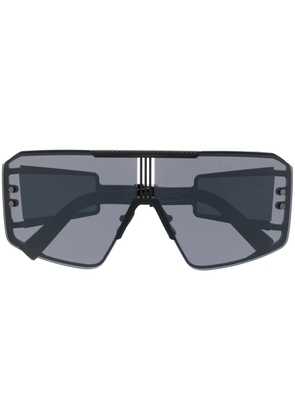 Balmain Eyewear Le Masque tinted round-frame sunglasses - Black