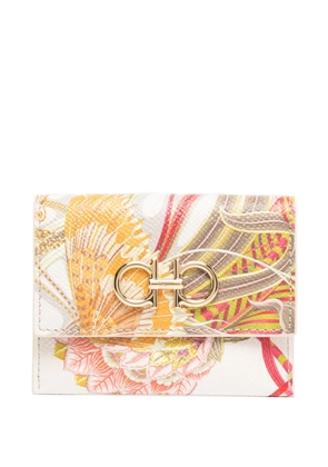 Ferragamo Gancini cardholder - Neutrals