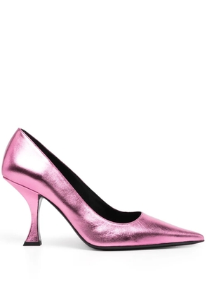 BY FAR Viva 90mm pumps - Pink