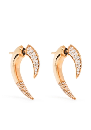 Shaun Leane 18kt rose gold Talon diamond earrings