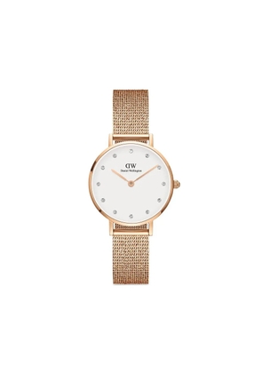 Daniel Wellington Petite Melrose Lumine 28mm - White