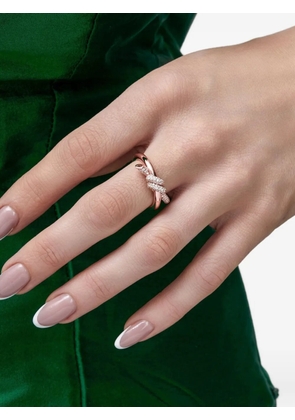 Tiffany & Co. Pre-Owned 18K rose gold Knot diamond ring