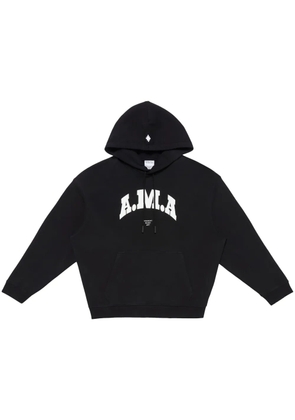 COUNTY OF MILAN AMA slogan-print hoodie - Black