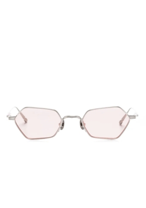Matsuda M3138 geometric frame sunglasses - Silver