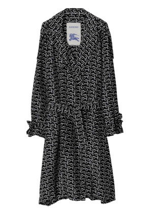 Burberry silk trench coat - Black