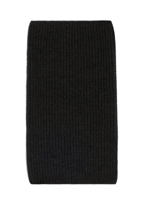 LEMAIRE ribbed high-neck snood - Black