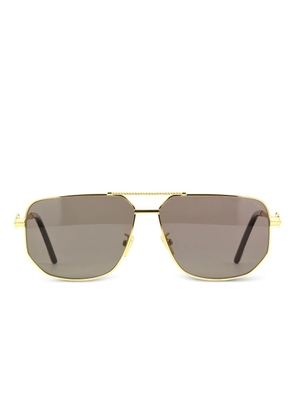 Fred pilot-frame sunglasses - Gold