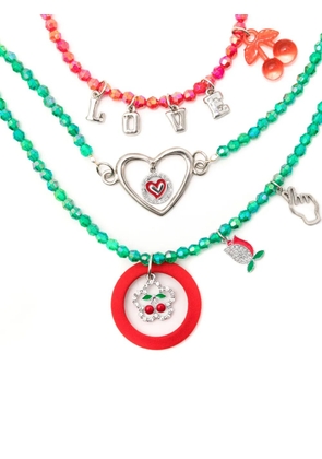 Amir Slama Bijoux beaded necklace set - Multicolour