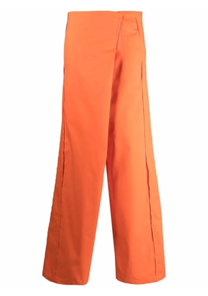 Sunnei high-waisted wide trousers - Orange