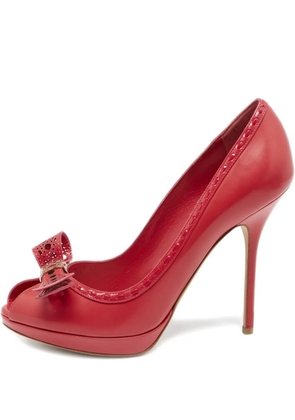 Christian Dior Pre-Owned 2023 125mm Miss Dior pumps - Red