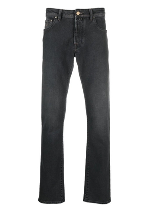 Jacob Cohën mid-rise straight-leg jeans - Black