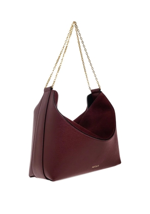 NEOUS leather chain tote bag - Red