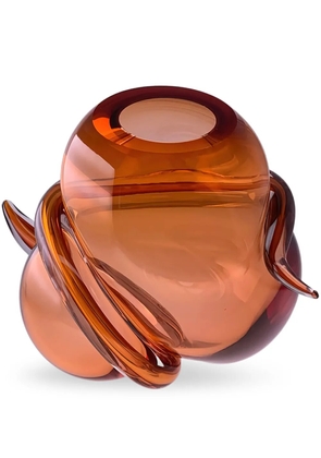Alexa Lixfeld Tension glass vase - Orange