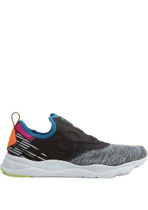 Reebok Furylite Slip-on Lux 'Coal/Blue/Pink/Peach/Yellow' sneakers - Black