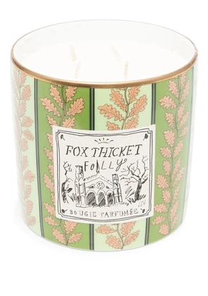 GINORI 1735 Fox Thicket Folly candle (1379g) - Green