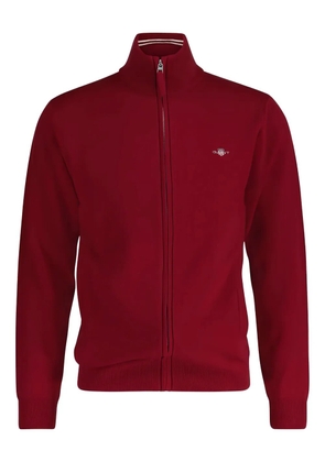 Gant zip-fastening wool sweatshirt - Red