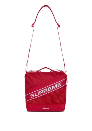Supreme reflective logo shoulder bag - Red