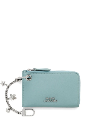 Marc Jacobs The Coin Purse zip leather wallet - Blue