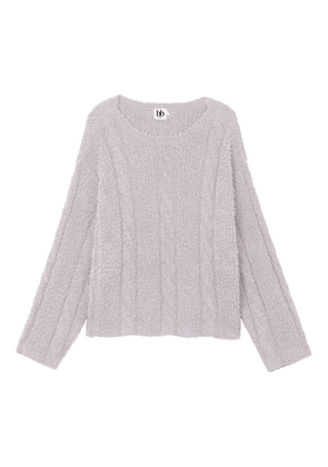 b+ab long-sleeve sweater - Purple