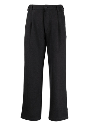 Maharishi Loose Deck textured trousers - Black