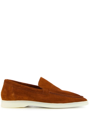 Aurélien Yacht suede loafers - Brown