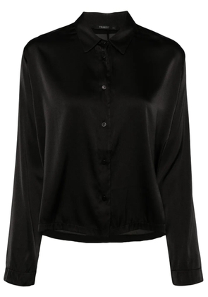 Transit panelled shirt - Black
