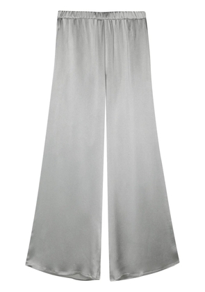 Antonelli satin-finish palazzo pants - Grey