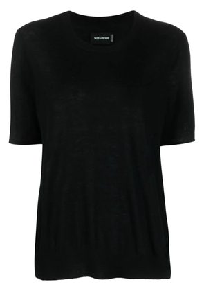 Zadig&Voltaire Ida recycled cashmere T-shirt - Black
