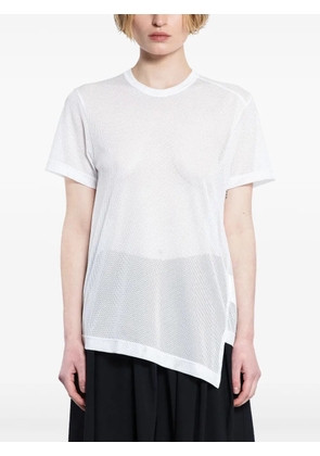 Comme Des Garçons asymmetric T-shirt - White