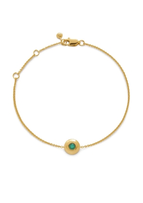 Monica Vinader 18kt yellow gold vermeil May Birthstone bracelet