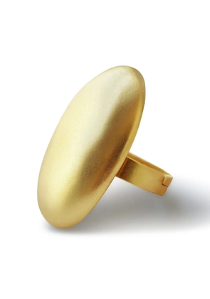 HZMER JEWELLERY brushed-effect ring - Gold