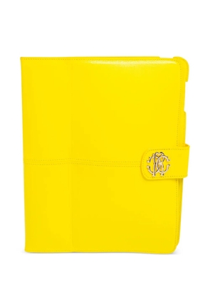 Roberto Cavalli pre-owned leather tablet cover - Yellow