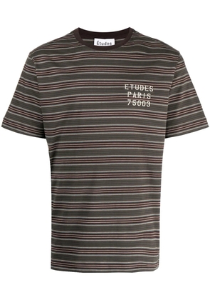 Études Studio striped cotton T-shirt - Multicolour