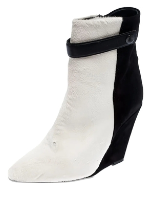 Isabel Marant Vintage wedge boots - White