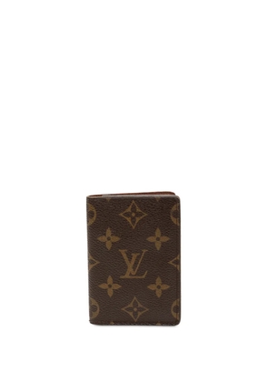 Louis Vuitton Pre-Owned 2009 Monogram Pocket Organizer card holder - Brown