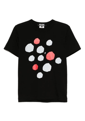Black Comme Des Garçons printed T-shirt