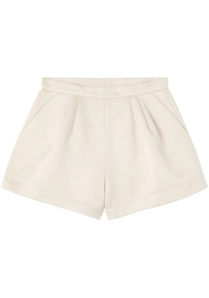 AZ FACTORY Helleborus high-waist shorts - Neutrals