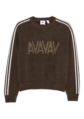 adidas stripe sweater - Green