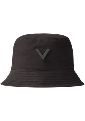 Valentino Garavani V-detail bucket hat - Black