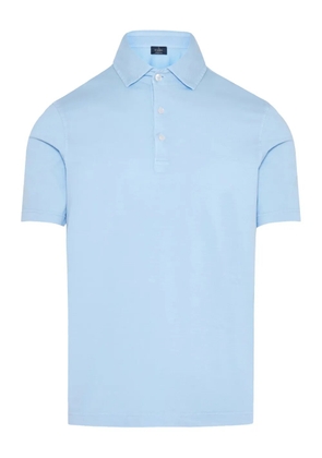 Barba cotton polo shirt - Blue