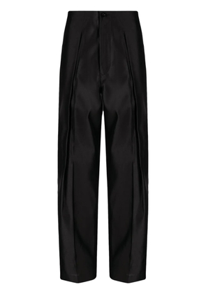 Toga straight-leg cropped trousers - Black