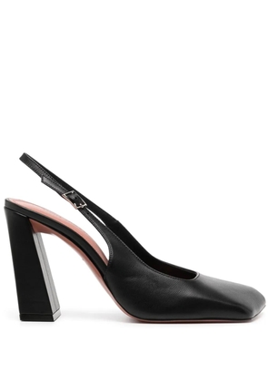 Amina Muaddi 95mm Charlotte slingback pumps - Black
